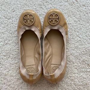 Tory Burch Caroline Patent Leather Flats